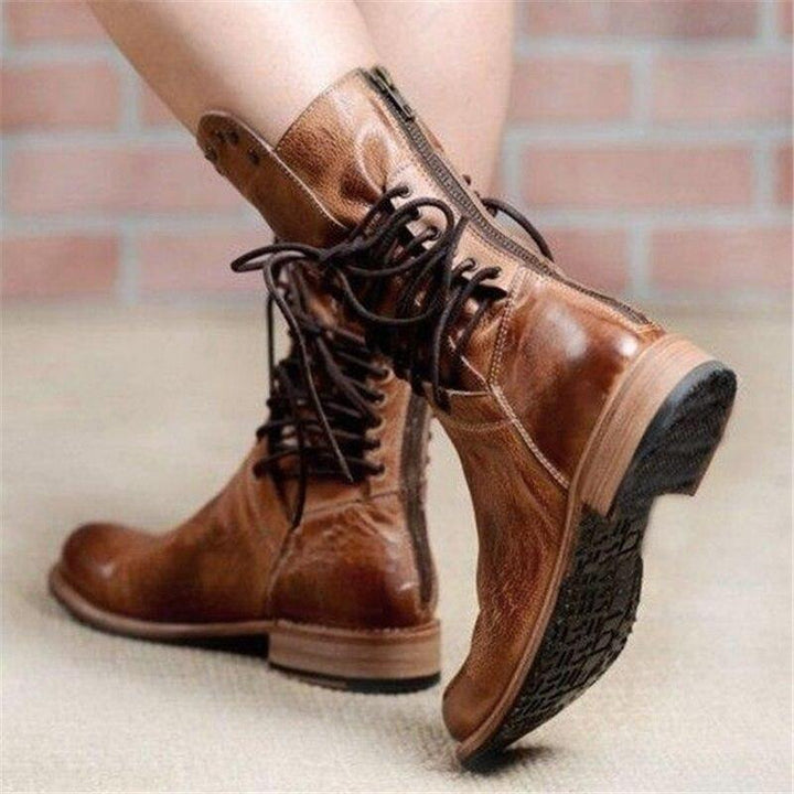 LA VENECIA | Estela™ - Botas Vintage con Cordones