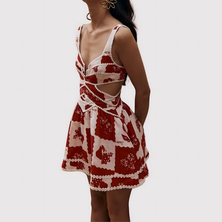 Vestido MINI - Lolita Carmesí
