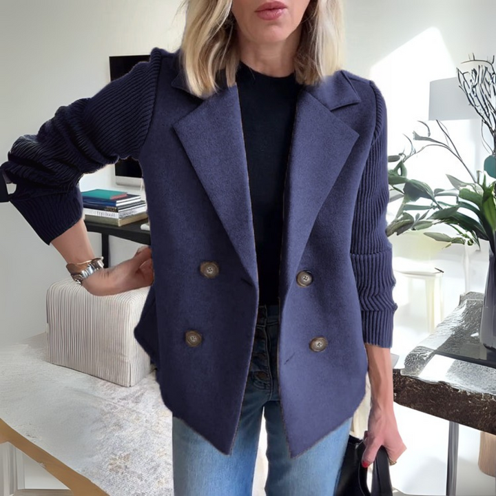 LA VENECIA | Lenora™ - Blazer Elegante de Manga de Punto de Primera Calidad