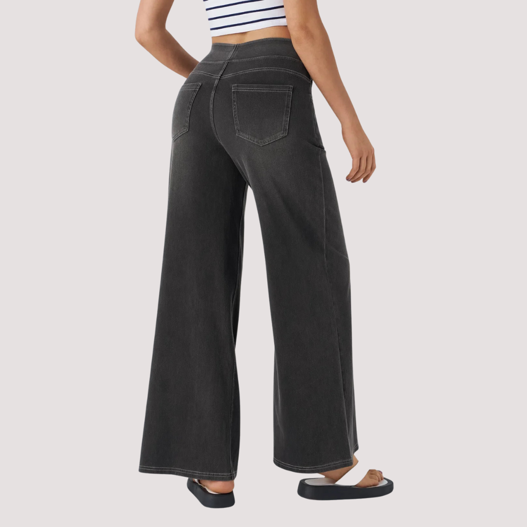 LA VENECIA | Eva™ - Pantalón Cómodo y Elástico de Talle Alto
