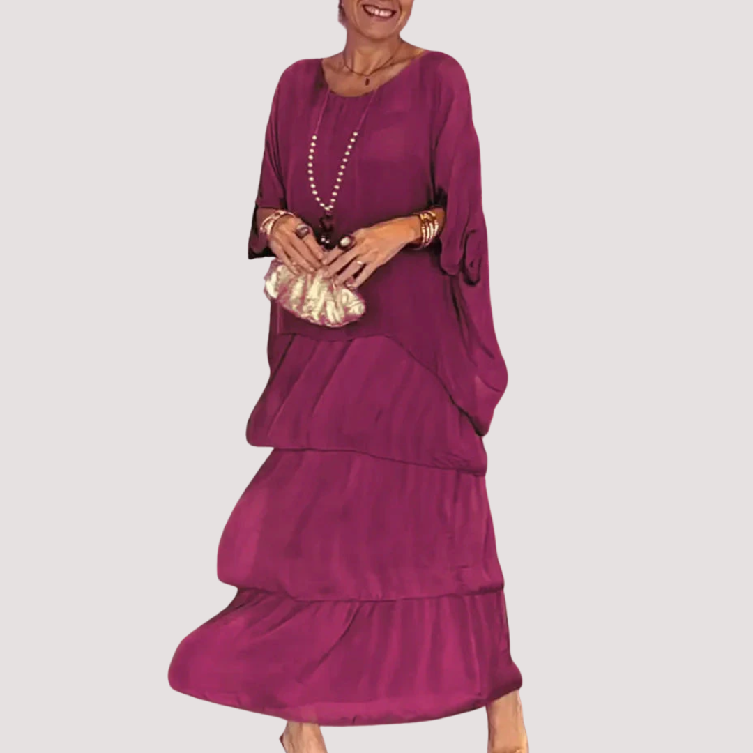 LA VENECIA | Celia™ - Vestido Boho Casual Elegante de Gasa