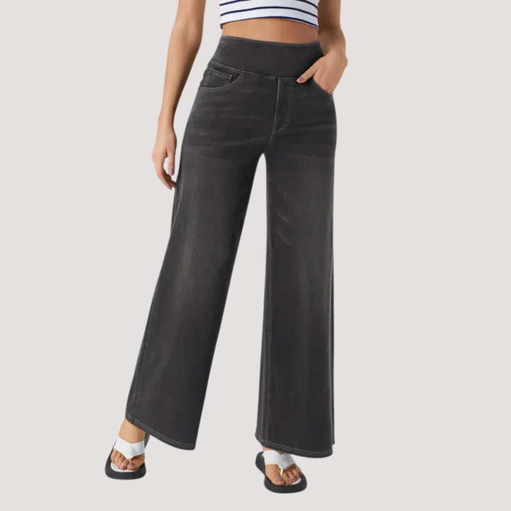 LA VENECIA | Eva™ - Pantalón Cómodo y Elástico de Talle Alto