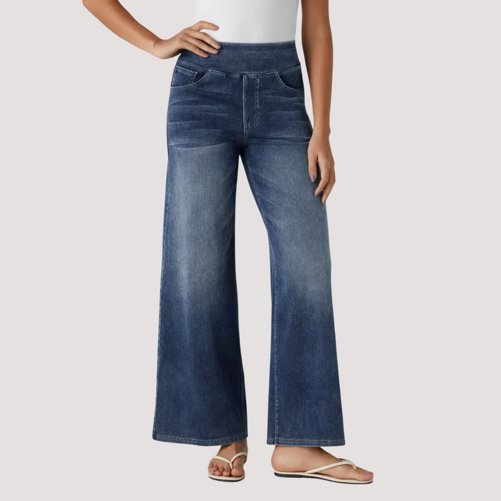 LA VENECIA | Eva™ - Pantalón Cómodo y Elástico de Talle Alto