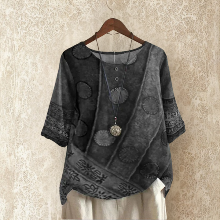 LA VENECIA | Alba™ - Blusa Bohemia Colorida