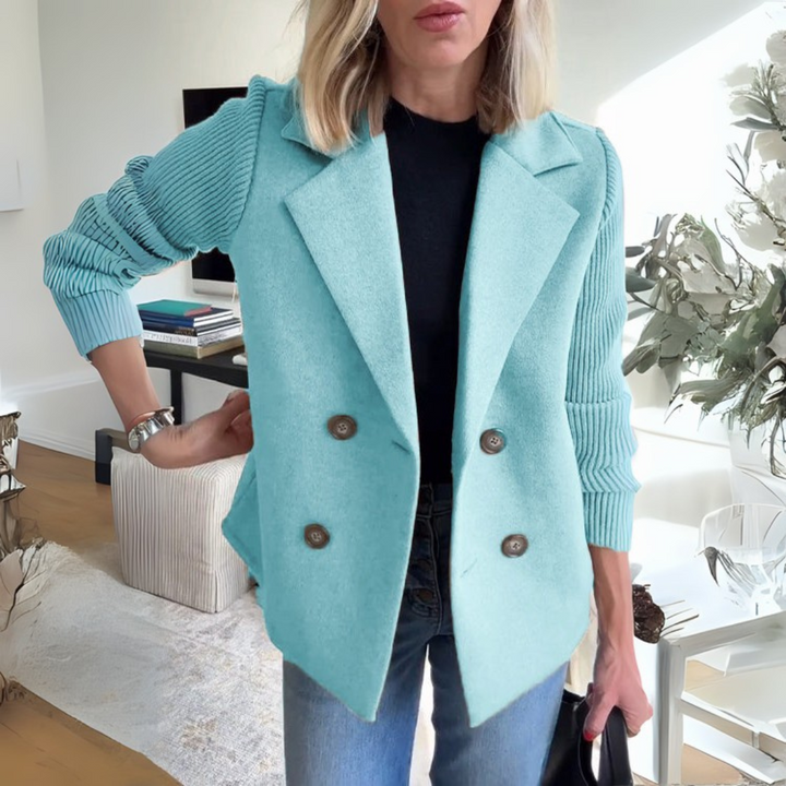 LA VENECIA | Lenora™ - Blazer Elegante de Manga de Punto de Primera Calidad