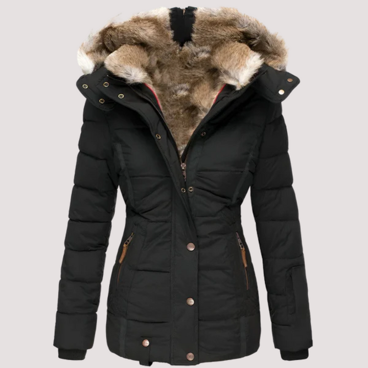 LA VENECIA | Concepción™ - Chaqueta Premium Acolchada con Capucha y Diseño Ajustado