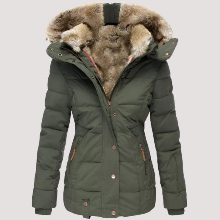 LA VENECIA | Concepción™ - Chaqueta Premium Acolchada con Capucha y Diseño Ajustado