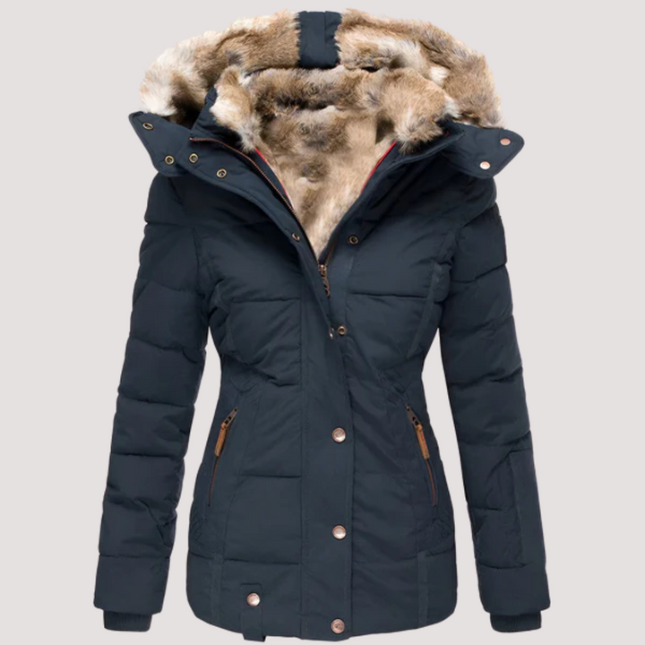 LA VENECIA | Concepción™ - Chaqueta Premium Acolchada con Capucha y Diseño Ajustado