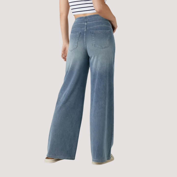 LA VENECIA | Eva™ - Pantalón Cómodo y Elástico de Talle Alto