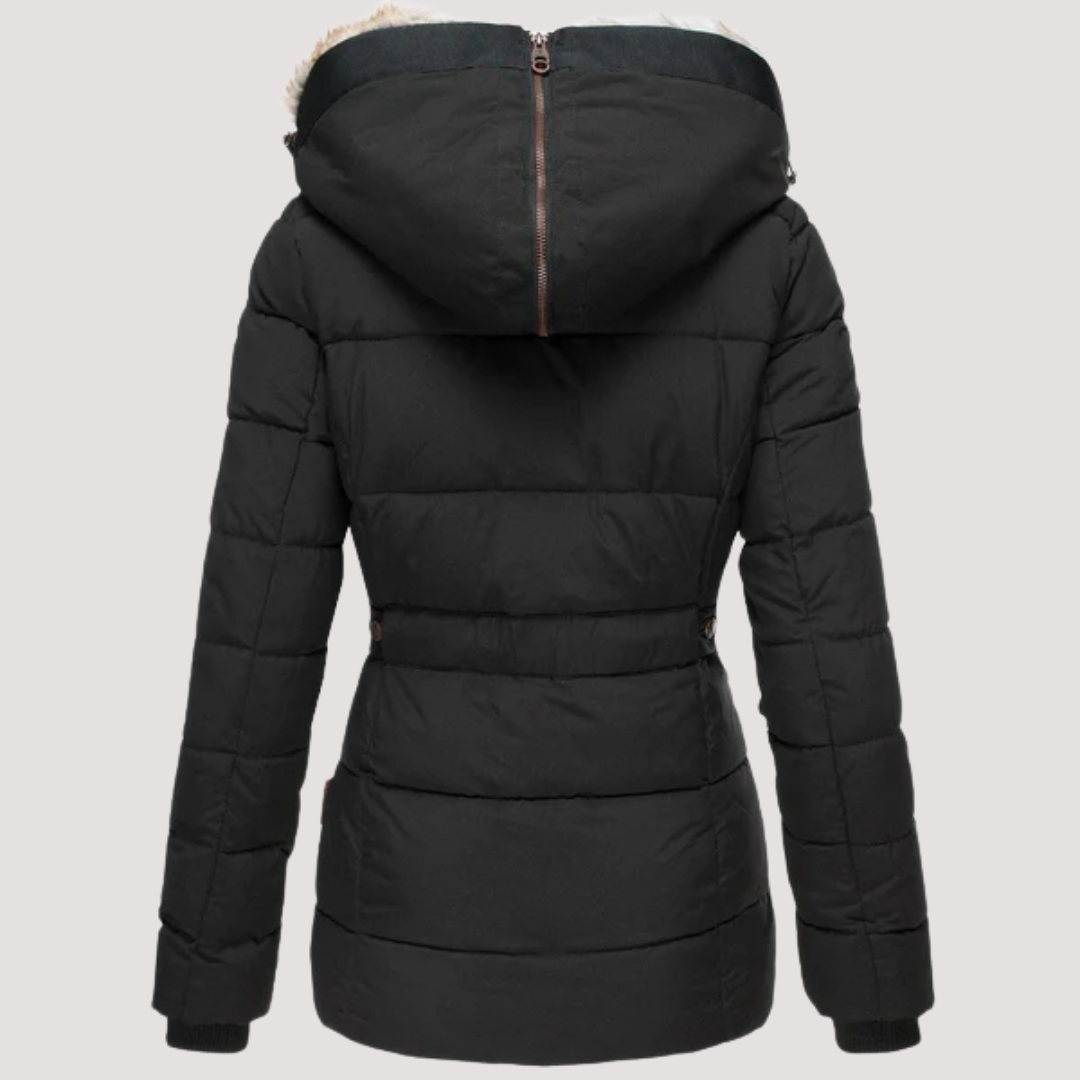 LA VENECIA | Concepción™ - Chaqueta Premium Acolchada con Capucha y Diseño Ajustado