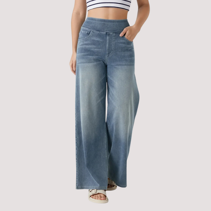 LA VENECIA | Eva™ - Pantalón Cómodo y Elástico de Talle Alto