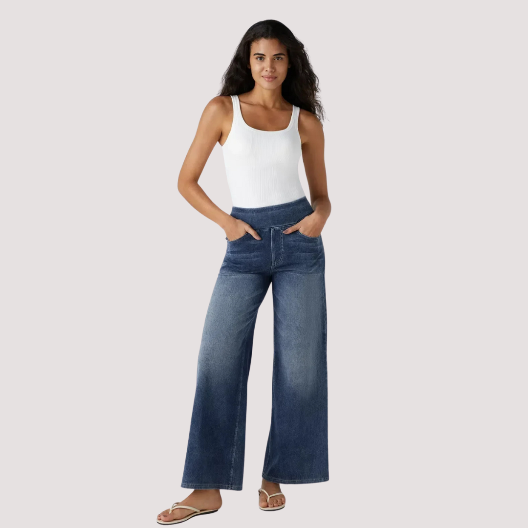 LA VENECIA | Eva™ - Pantalón Cómodo y Elástico de Talle Alto
