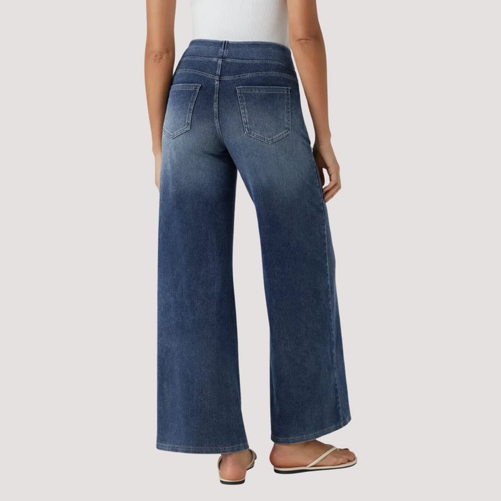 LA VENECIA | Eva™ - Pantalón Cómodo y Elástico de Talle Alto