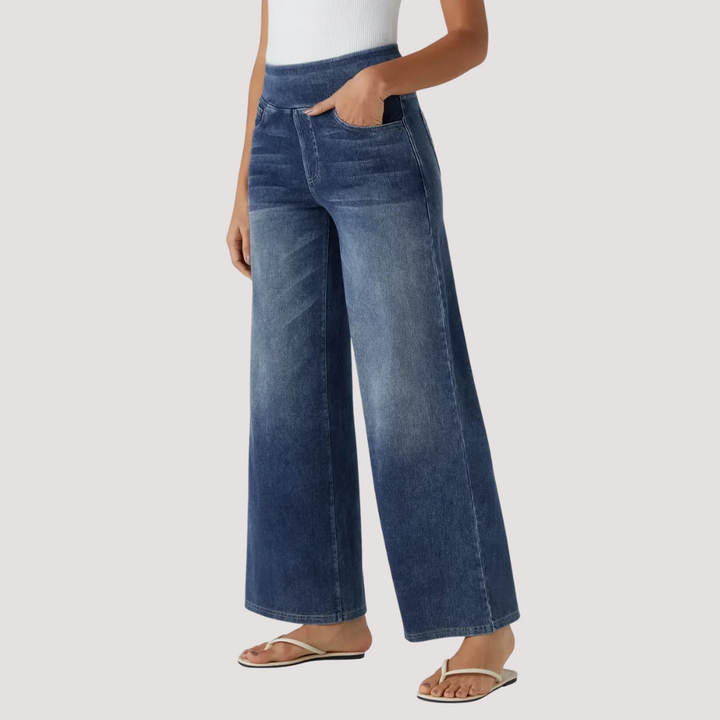 LA VENECIA | Eva™ - Pantalón Cómodo y Elástico de Talle Alto