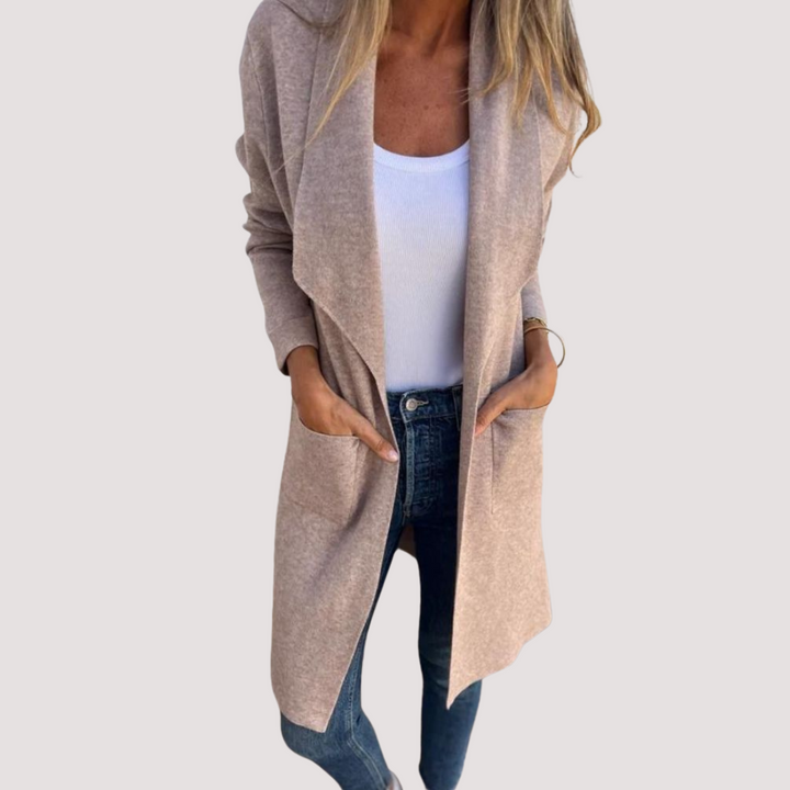 LA VENECIA | Yolanda™ - Chaqueta de punto casual con solapa