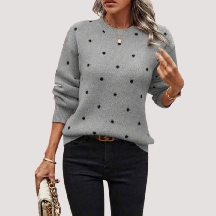 LA VENECIA | Juliana™ - Jersey de Punto con Lunares