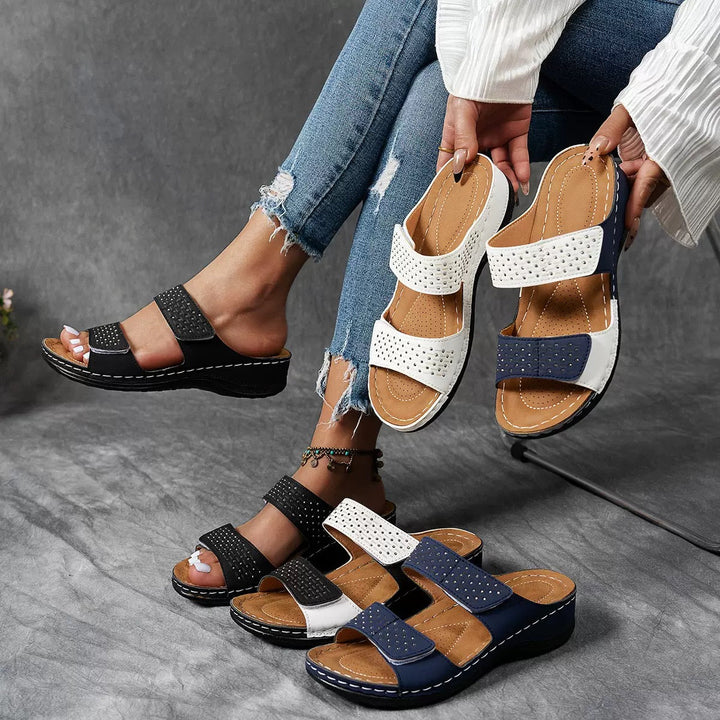 LA VENECIA | Sandra™ - Sandalias Ortopédicas Cómodas y Transpirables para Mujer