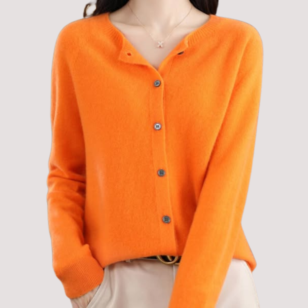 LA VENECIA | Claudia™ -  Jersey de Mujer con Cuello Redondo