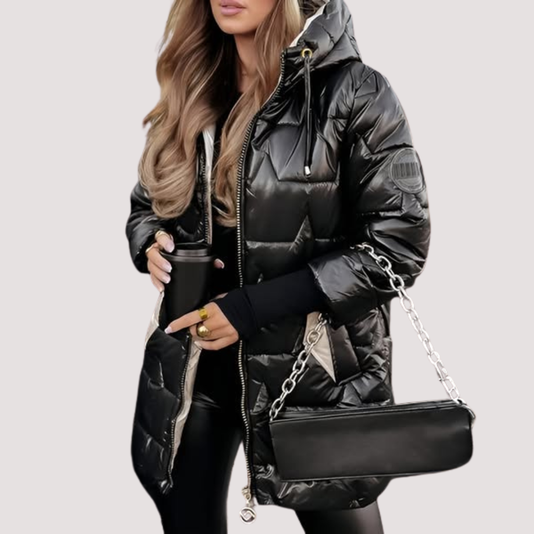 LA VENECIA | Renata™ - Abrigo de Invierno Elegante con Capucha y Relleno