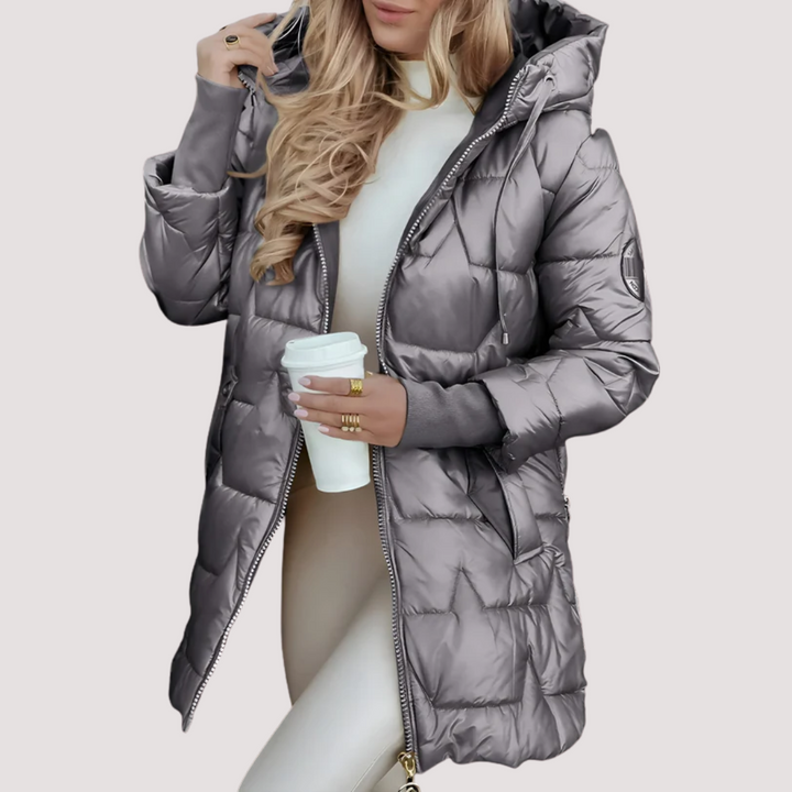 LA VENECIA | Renata™ - Abrigo de Invierno Elegante con Capucha y Relleno