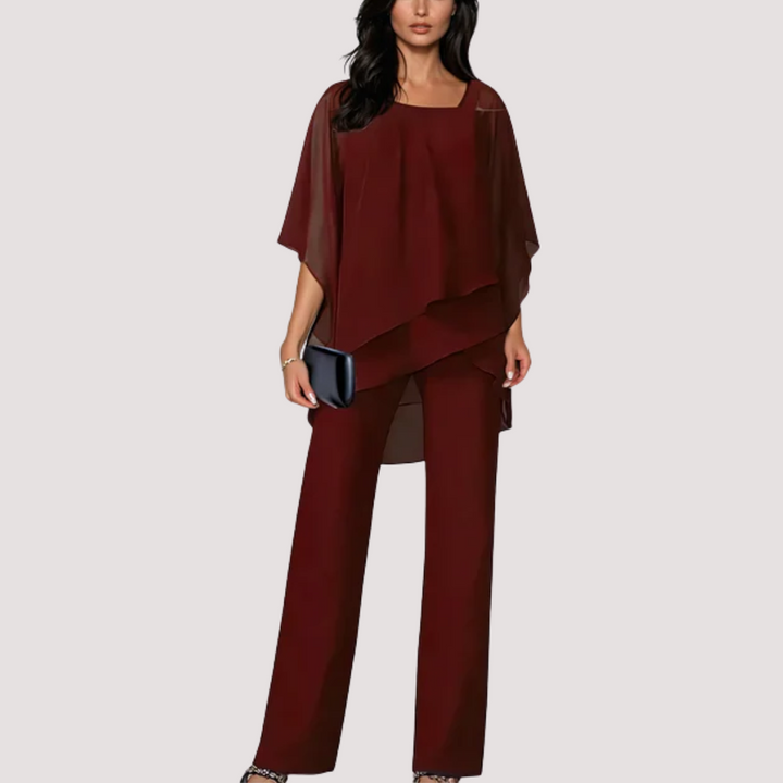 LA VENECIA | Olalla™ - Conjunto de Dos Piezas con Capas