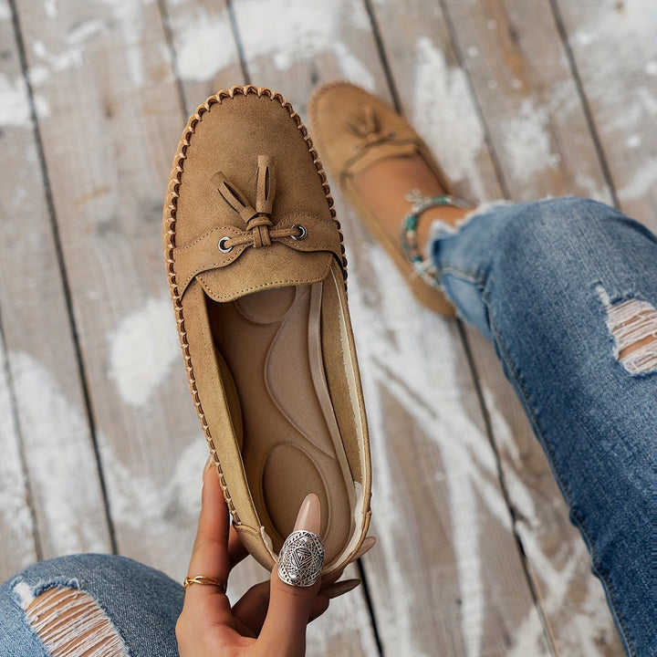 LA VENECIA | Natalia™ - Mocasines Clásicos con Borlas