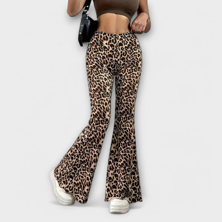 LA VENECIA | Pantalón Bootcut de Leopardo