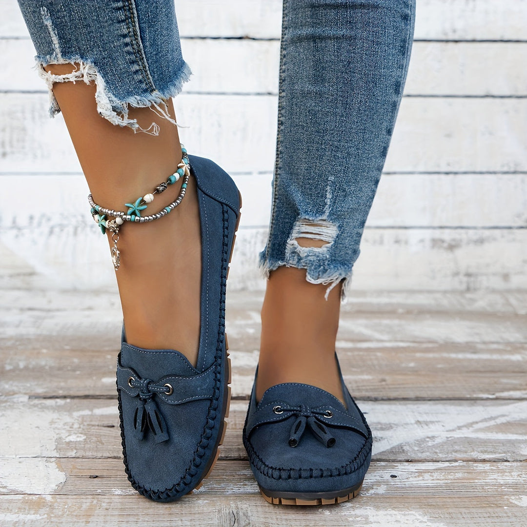 LA VENECIA | Natalia™ - Mocasines Clásicos con Borlas