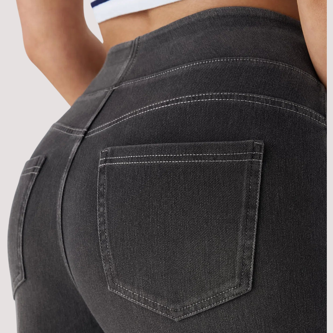 LA VENECIA | Eva™ - Pantalón Cómodo y Elástico de Talle Alto