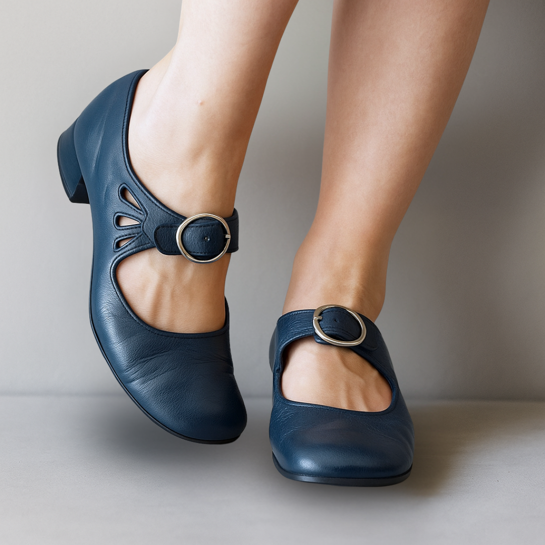 LA VENECIA | Victoria™ - Zapatos planos ortopédicos de cuero