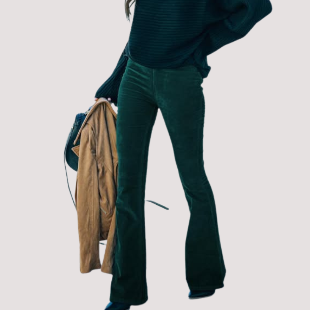 LA VENECIA | Dora™ - Pantalones Acampanados de Pana