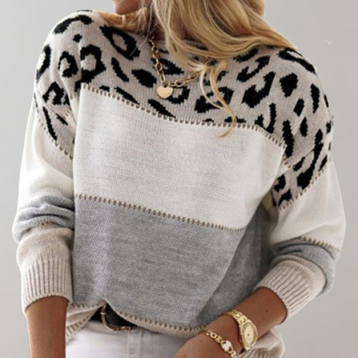 LA VENECIA | Esther™ - Suéter Casual de Leopardo