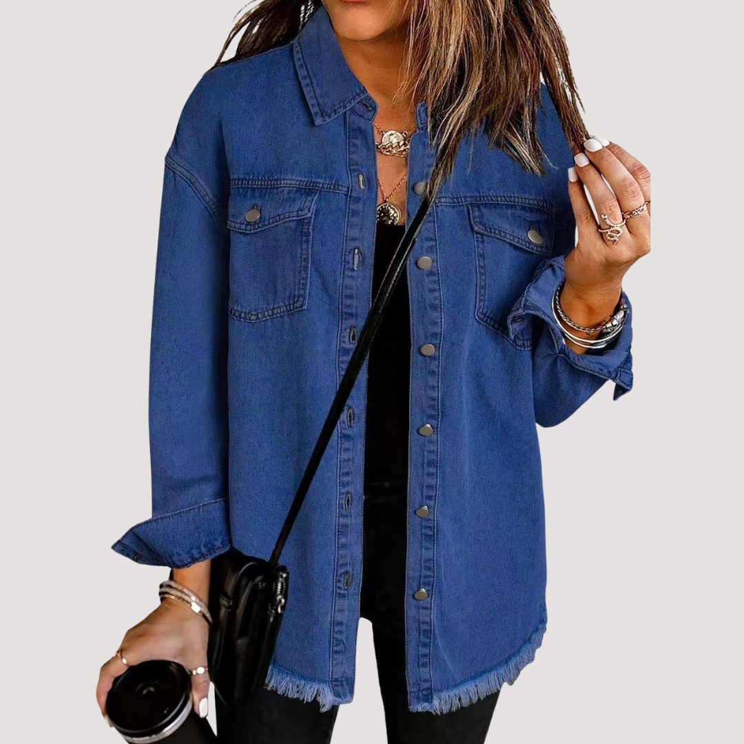 LA VENECIA | Zahira™ - Chaqueta Vaquera Clásica para el Día a Día