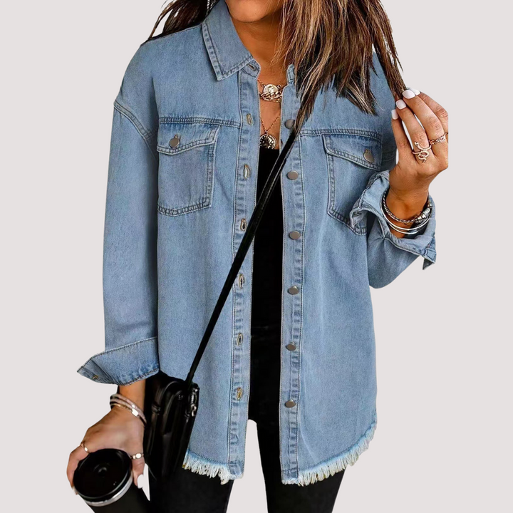 LA VENECIA | Zahira™ - Chaqueta Vaquera Clásica para el Día a Día
