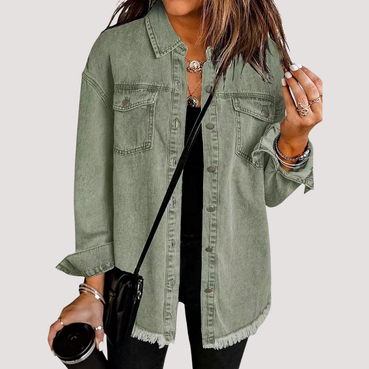 LA VENECIA | Zahira™ - Chaqueta Vaquera Clásica para el Día a Día