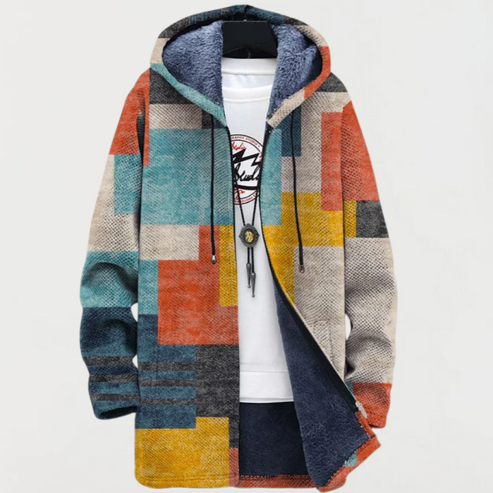 LA VENECIA | Simona™ - Sudadera con capucha con diseño geométrico