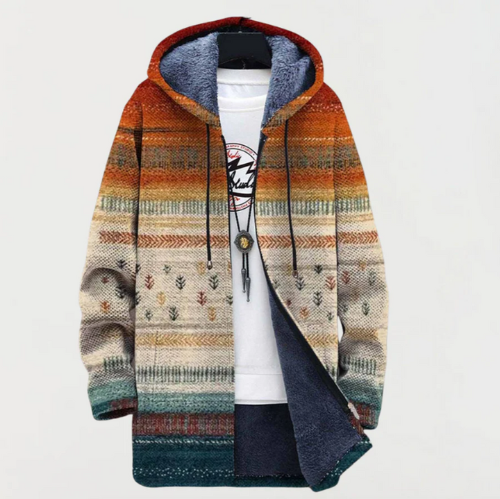 LA VENECIA | Simona™ - Sudadera con capucha con diseño geométrico