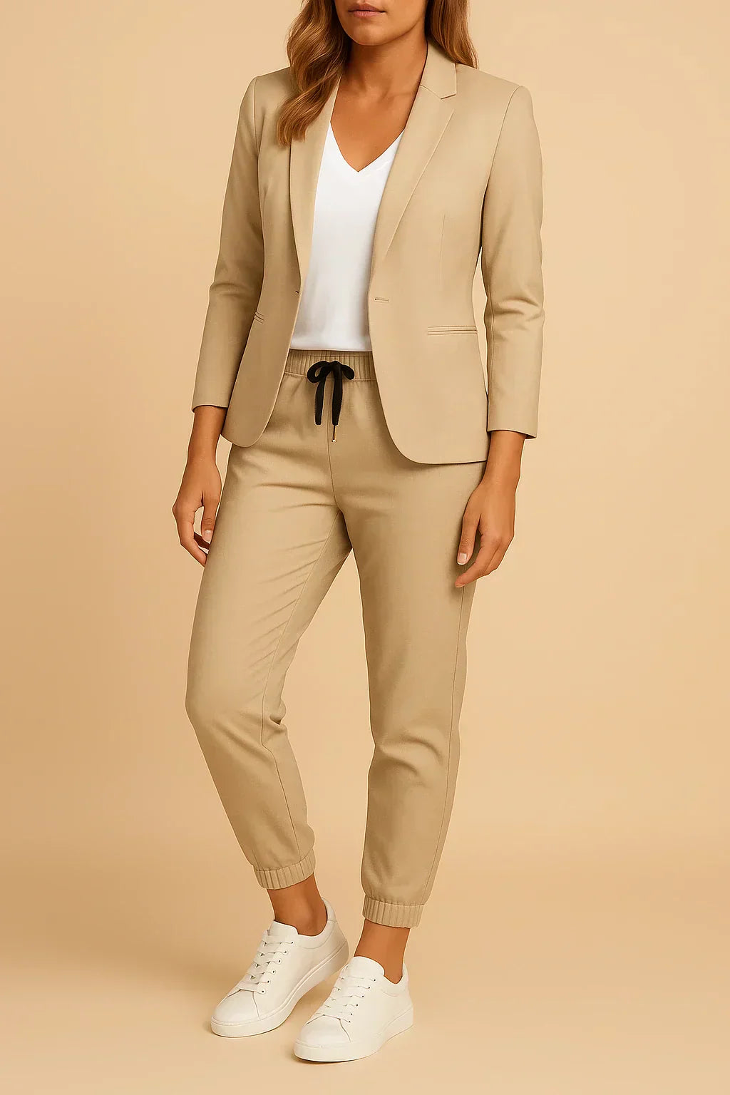LA VENECIA | Viento™ - Conjunto elegante com casaco e calças