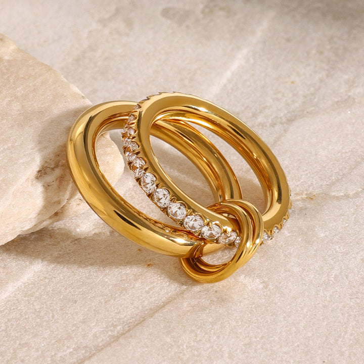 Nayara | Anillo apilado para mujer