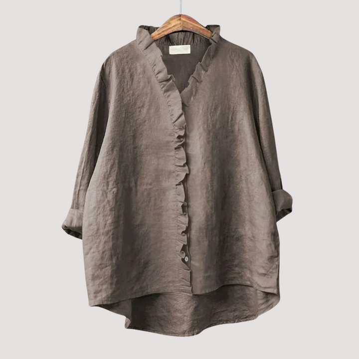 LA VENECIA | Gabriela™ - Blusa de Lino