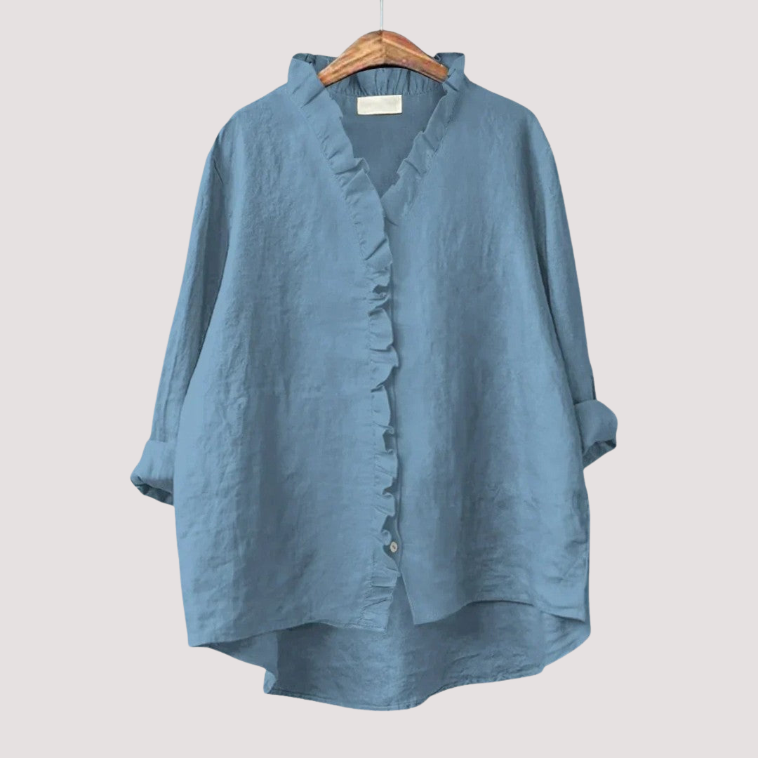 LA VENECIA | Gabriela™ - Blusa de Lino