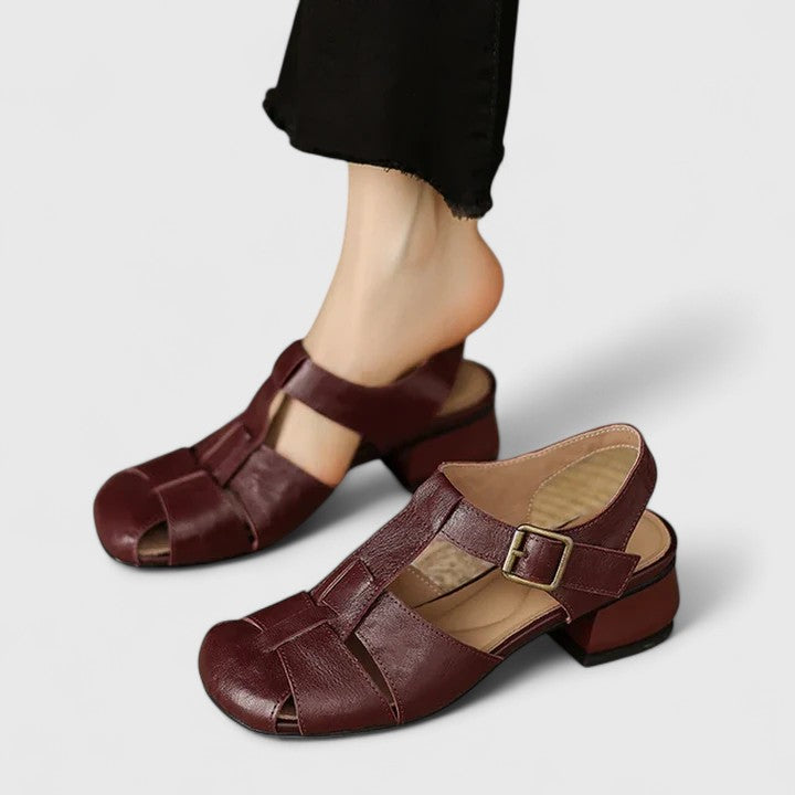 LA VENECIA | Paula™ - Sandalias Elegantes de Cuero