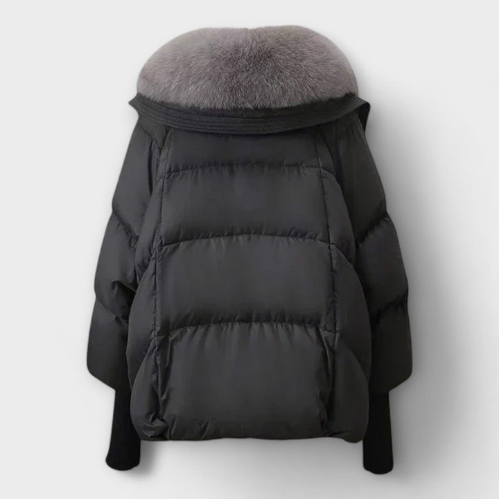 LA VENECIA | Lucyna™ - Elegante chaqueta con piel