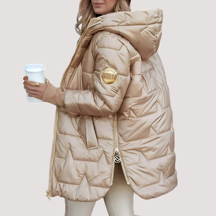 LA VENECIA | Renata™ - Abrigo de Invierno Elegante con Capucha y Relleno