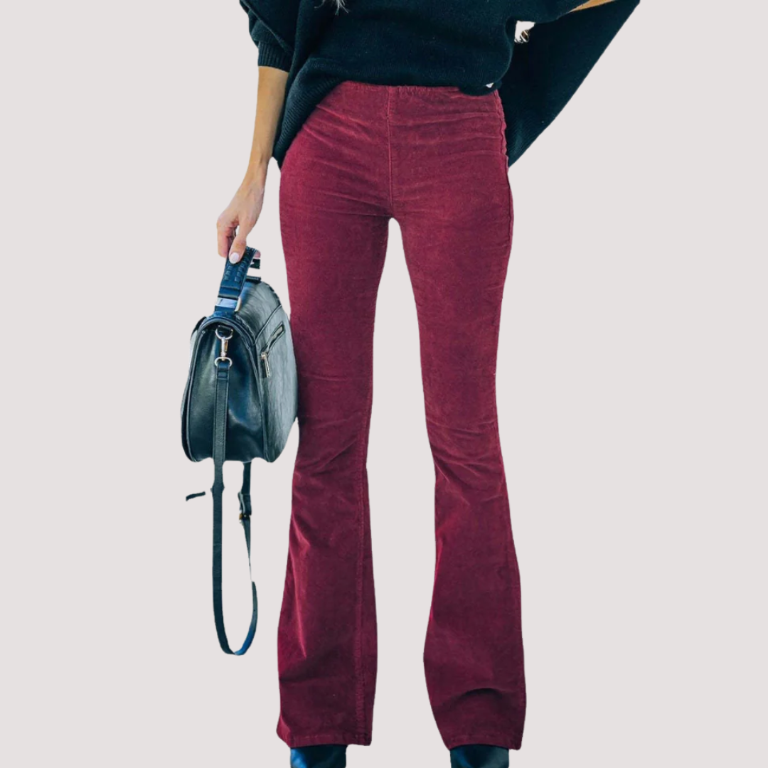 LA VENECIA | Dora™ - Pantalones Acampanados de Pana