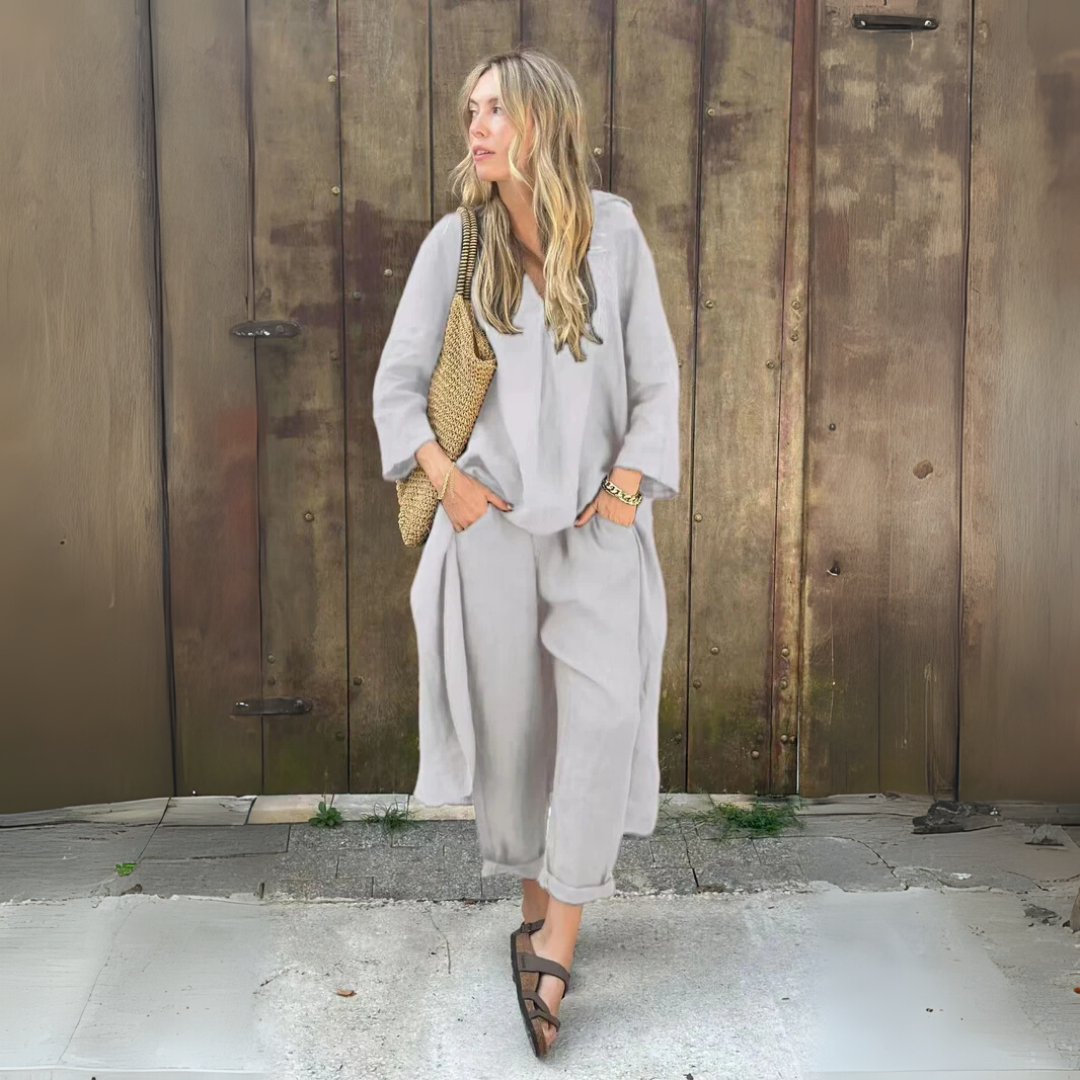 LA VENECIA | Marissa™ - Conjunto de Lino
