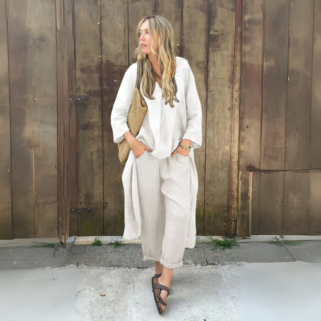 LA VENECIA | Marissa™ - Conjunto de Lino