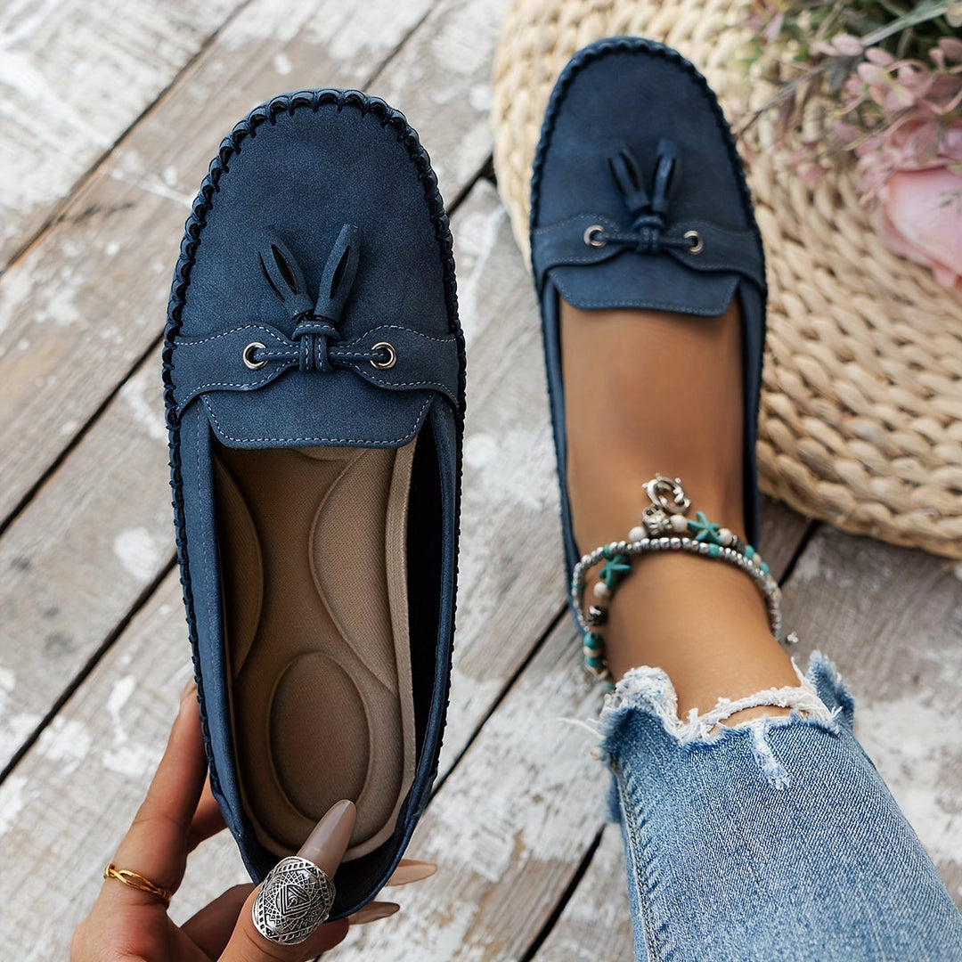 LA VENECIA | Natalia™ - Mocasines Clásicos con Borlas