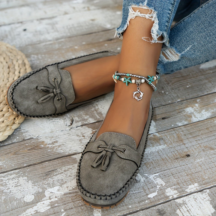 LA VENECIA | Natalia™ - Mocasines Clásicos con Borlas