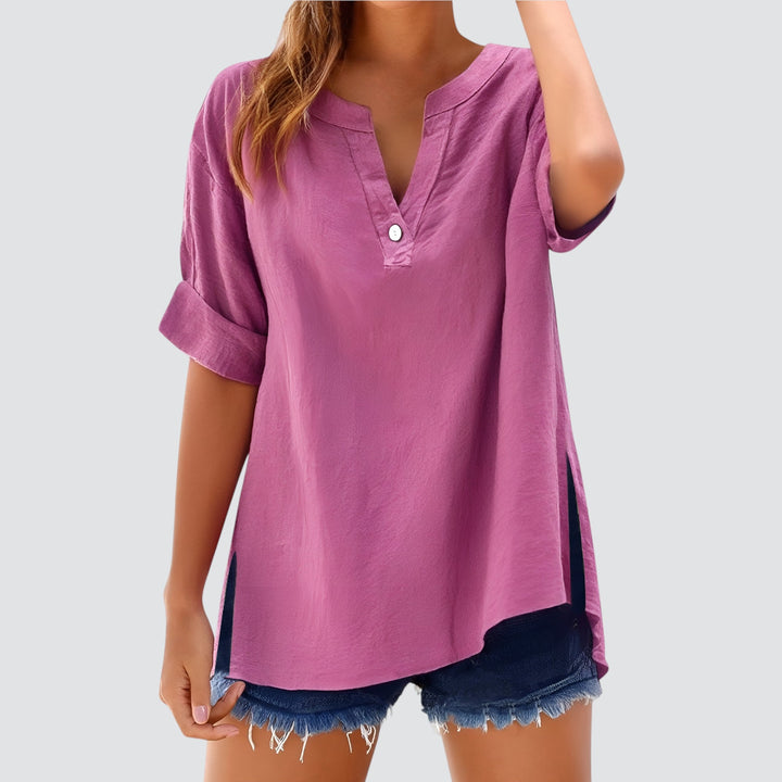 LA VENECIA | Olivia™ - Blusa de Lino